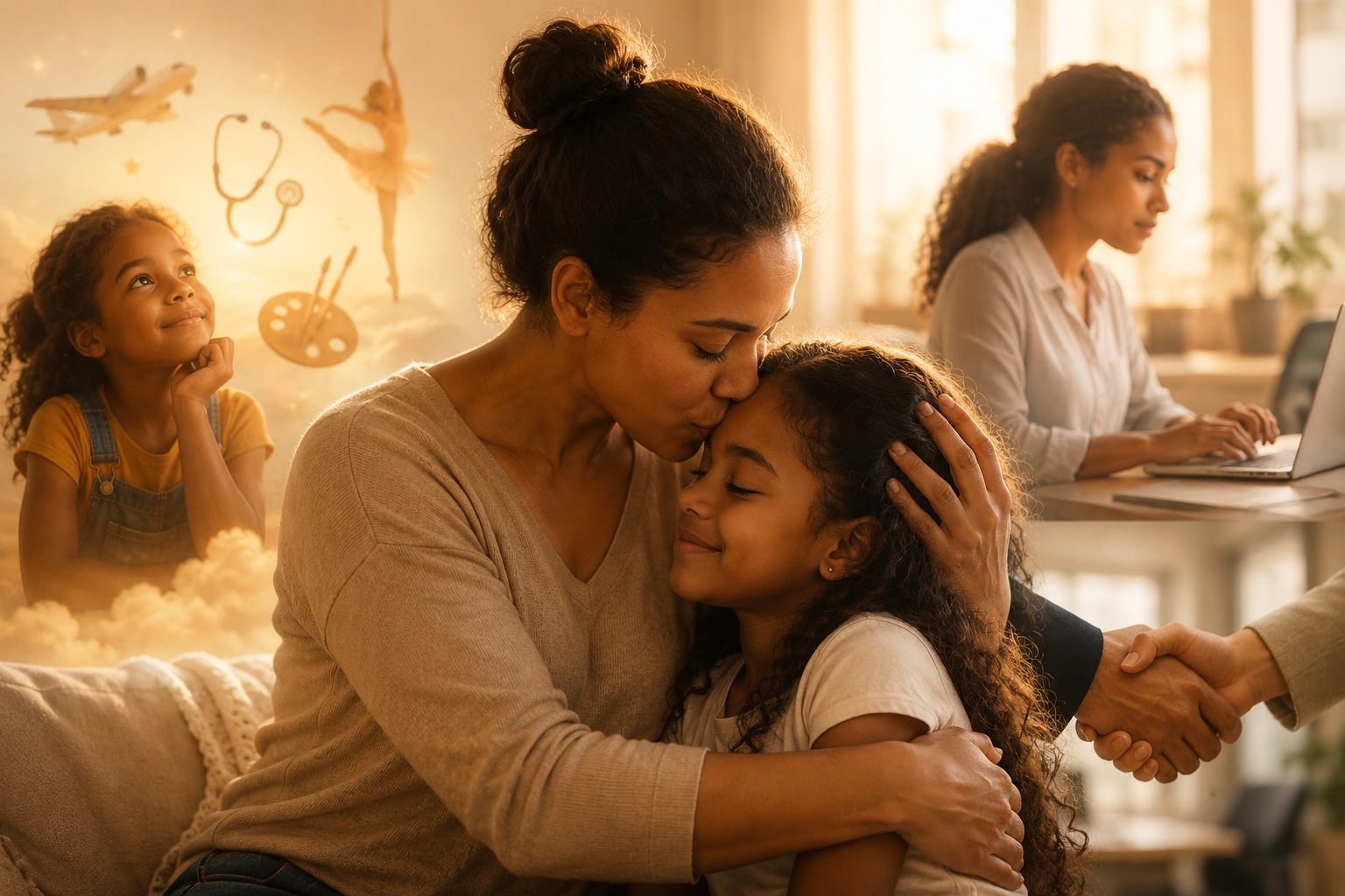 Mãe mentora de carreira: a primeira a sonhar nosso futuro